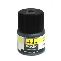 Peinture Acrylique VERT FONCE MAT 9030 Heller 