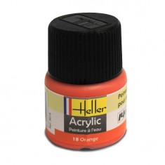 Peinture Acrylique ORANGE 9018 Heller 