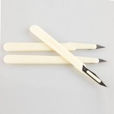 Set de scalpels à usage unique (3 pièces)