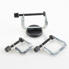 Schraubzwingen-Set (3-teilig) mit Magnetfuß