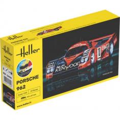 STARTER KIT : Maquette voiture : Porsche 962 in 1:43