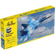 Maquette avion : Starter Kit : SU-27 UB/P Ukraine