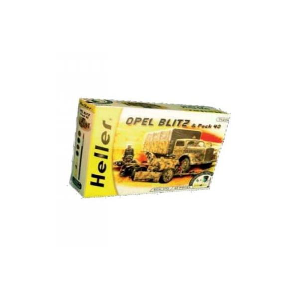 Opel Blitz b + pak 40 1/72 - Maquette Heller 49994 - 49994