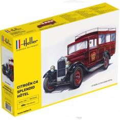 Maquette voiture : Starter Kit : Peugeot 203 - Heller - Rue des Maquettes