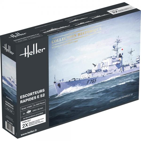 Escorteurs Rapides E 52 - 1:400e - Heller - Heller-81094