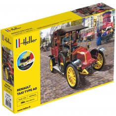 STARTER KIT Renault Taxi Type AG - 1:24e - Heller