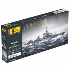 Maquetas de barcos: Colección histórica: Marceau y Zerstörer Z31