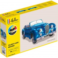 Starter Kit Talbot Lago Record - 1:24e - Heller