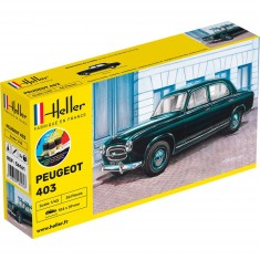 Maquette voiture : Peugeot 403