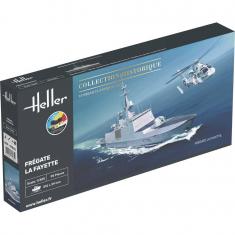 Model Ship: STARTER KIT: Frigate La Fayette in 1:400