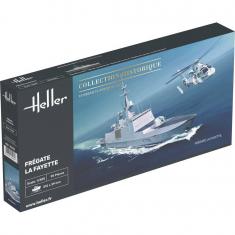 Ship model: Frigate La Fayette in 1:400