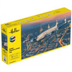 Maquette Avion  Starter Kit : Super Constellation TWA