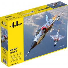 Mirage IIIE-O-R-RD-EE-EA - 1:48e - Heller