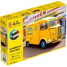 Starter Kit CITROEN Type H 3 decorations - 1:24e - Heller