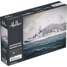 Heller 1:24 – Remorque Transporteur De Voitures – Kit Maquette Détaillé – Collectionneur Dès 14 Ans