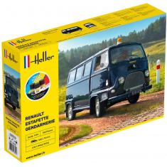 Gendarmerie-Fahrzeugmodell: Starter Kit :Renaut Estafette