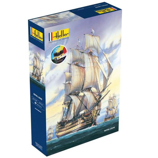 Maqueta de barco: Starter kit : Le Royal Louis - Heller-58892