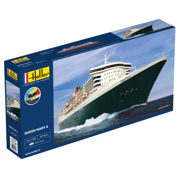 Ship model: Starter Kit: Queen Mary 2 - Heller-56626