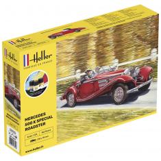 Maquette voiture : Starter kit : 500 K Special Roadster