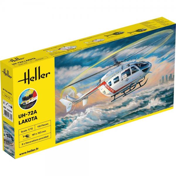 Maquette hélicoptère : Kit complet : Eurocopter UH-72A Lakota - Heller-56379