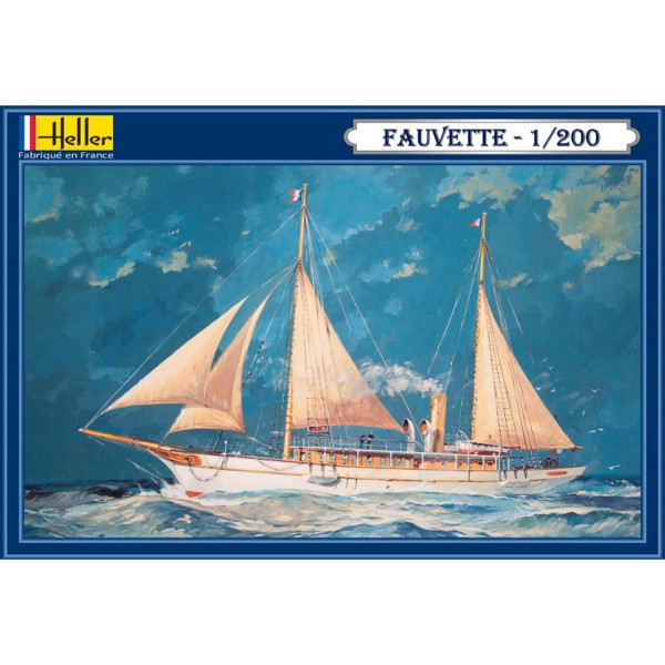 Maquette bateau : Fauvette - Heller-80612