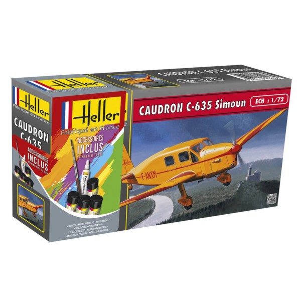 Caudron C-635 Simoun 1/72 Heller - Heller-56208