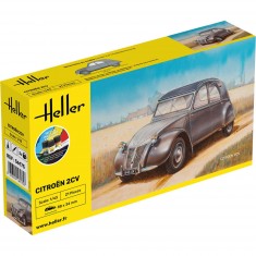 Maquette voiture : Kit : Citroën 2 CV