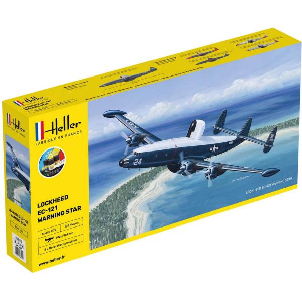 Aircraft model : Starter Kit : Ec 121 Warning Star - Heller-56311