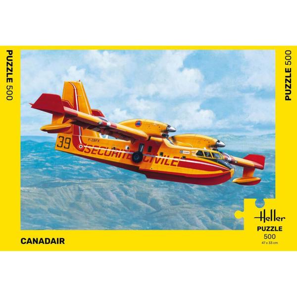 500 pieces puzzle : Canadair - Heller-20370