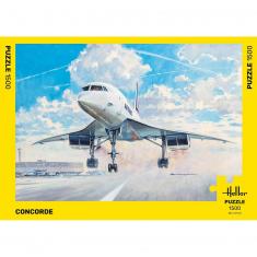 1500 pieces puzzle : Concorde