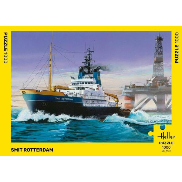 Puzzle mit 1000 Teilen: Smit Rotterdam - Heller-20620