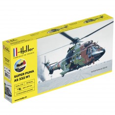 Starter Kit Super Puma AS 332 M0 - 1:72e - Heller