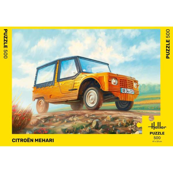 Puzzle de 500 piezas : Citroën Mehari - Heller-20760