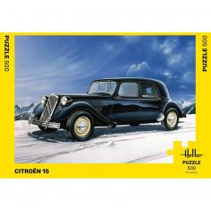 500 pieces puzzle : Citroen 15