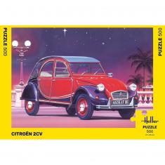 500 pieces puzzle : Citroen 2Cv