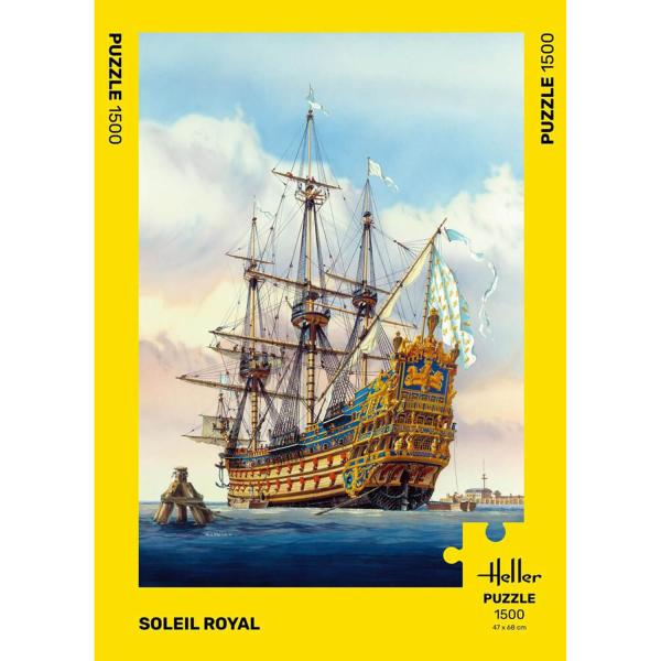 Puzzle 1500 pièces : Soleil Royal - Heller-20899