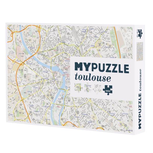 1000 pieces puzzle: MyPuzzle Toulouse - Helvetiq-99902