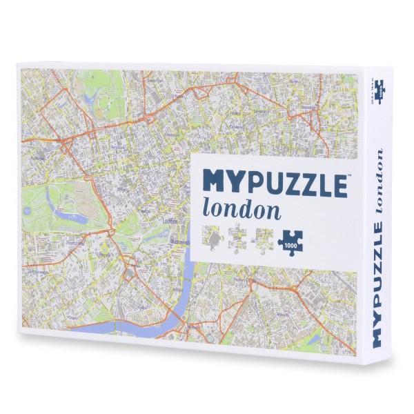 1000 pieces puzzle: My Puzzle London - Helvetiq-99790-0528