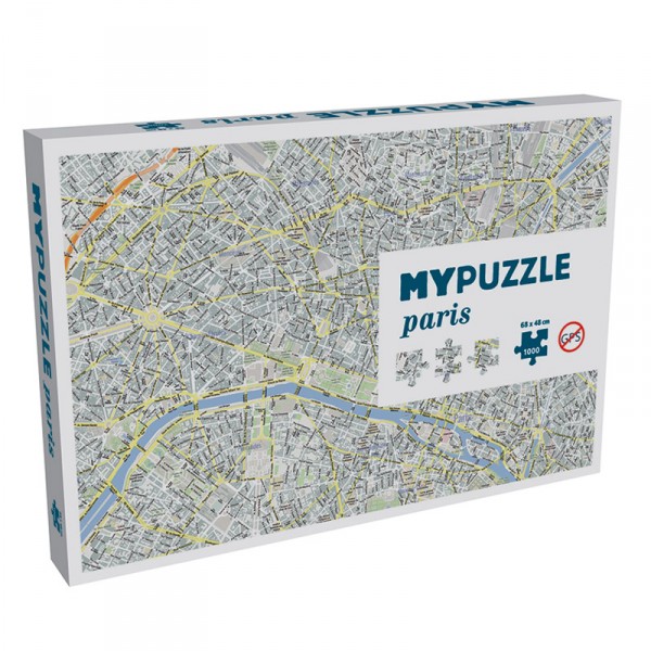 1000 pieces puzzle: MyPuzzle Paris - Helvetiq-99639-0639