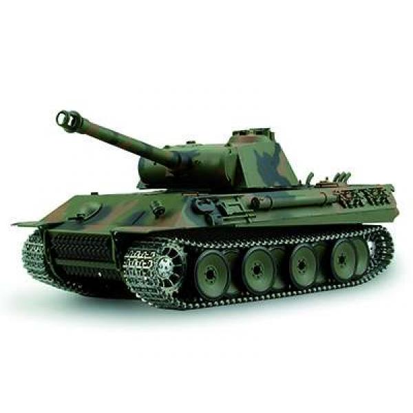 Char RC Panzer HL Panther Son Fumée - Chenilles Metal  - AMW-23037
