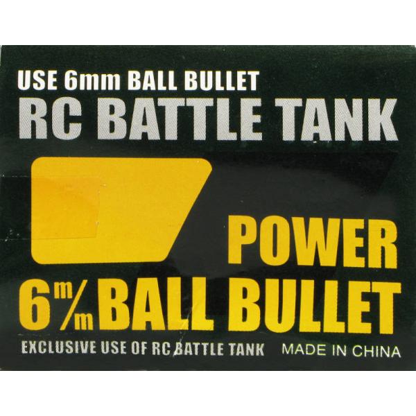 Billes 6mm char RC BB Pellets (300) - 4401085