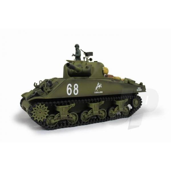Char US M4A3 Sherman 1/16 RTR 2.4Ghz Sons/Fumée/billes - 4400712