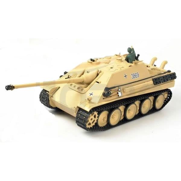 Char panzer Jagdpanther Tir Infrarouge desert 1/16 son et fumée - JP-4400850