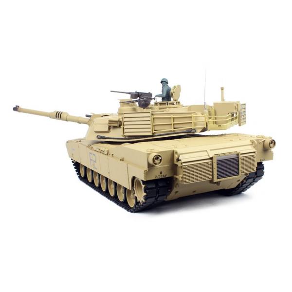 1:16 US M1A2 Abrams with Infrared Battle System (2.4GHz + Shooter + Smoke + Sound) - HLG3918-1B