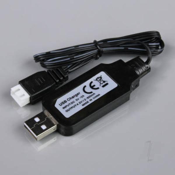 Chargeur équilibreur USB 2S Li-ion (2A) - Henglong - HLG18650-2SUSB