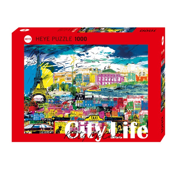 Puzzle 1000 pièces : I love Paris - Heye-29741-58199