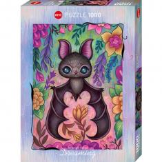 1000 piece puzzle : Dreaming baby bat