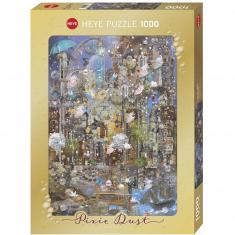 1000 pieces puzzle: Perl rain