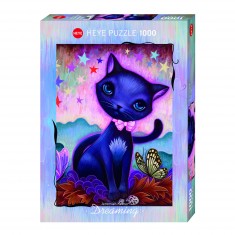 1000 pieces puzzle: Black Cat, Jeremiah Ketner