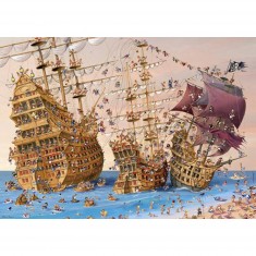 1000 pieces puzzle François Ruyer: Corsairs